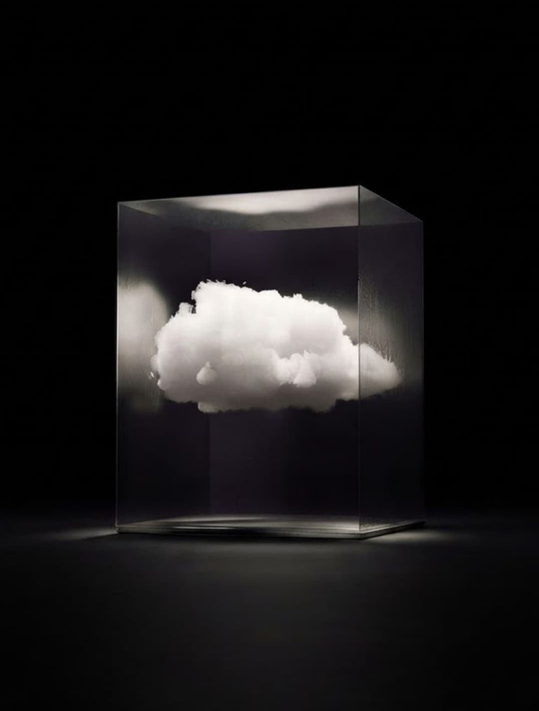 A cloud contained in a glass cube — cloud infrastructure